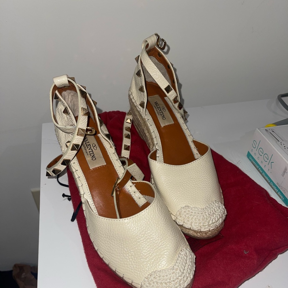 Valentino espadrilles.